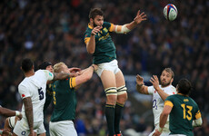 Sale pull off major coup with signing of Springbok second row