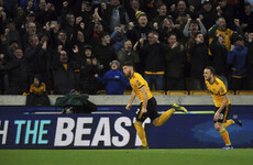 Matt Doherty scores again as Wolves deal huge blow to Arsenal's top four hopes