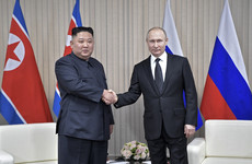Kim Jong Un and Vladimir Putin vow closer ties as they meet for the first time