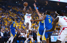 Clippers upset Warriors to keep champions waiting while Harden-led Rockets power on