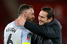 'Proud' Keogh wins Player of the Season award at Derby County