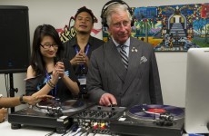 VIDEO: DJ Prince Charles hits the decks, spins some tunes