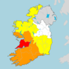 Storm Hannah: Status Red wind warning extended to Clare and Kerry
