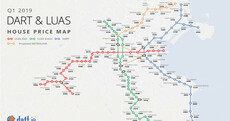 People are now paying an extra €129,000 to live near the Dart or Luas