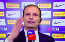 'You shut up and I’ll talk' - Juventus boss Allegri storms off after dramatic TV interview