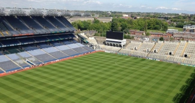 Here's the view from the new Croke Park skyline