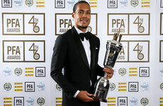 Van Dijk beats Sterling to PFA Player of the Year award