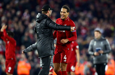 'It's the highest honour you can get' - Van Dijk hails Klopp after landing 'unbelievable' award