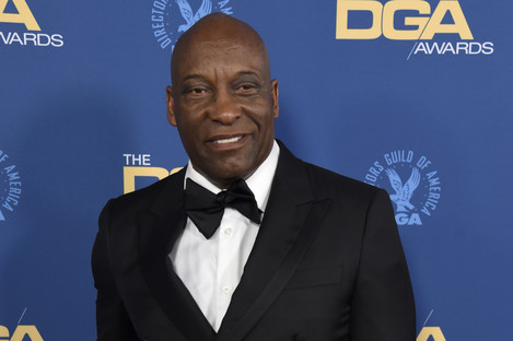 File photo of John Singleton at the 71st annual DGA Awards in Los Angeles.
