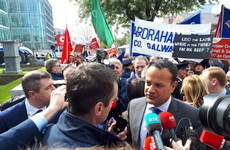 'Where's the beef ya vegan?' Taoiseach met with protests from farmers in Cork city