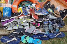 Runners and flip flops keep washing up on the west coast of Ireland