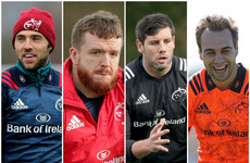 Williams, Sherry, Hart and O'Callaghan to leave Munster at end of season