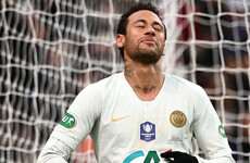 'Sad' Neymar sensitive to what is said about him, says PSG boss