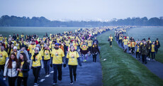 Thousands of people across the country walked from Darkness into Light this morning