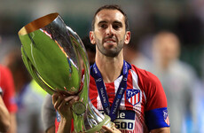 Atletico Madrid captain Godin leaving after nine years at the club