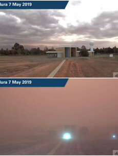 From daytime to midnight in minutes: Massive dust storm engulfs Australian town