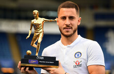 Eden Hazard wins Premier League Playmaker Award