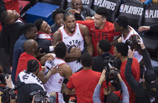 Leonard hits game-winning buzzer-beater as Raptors advance to conference finals