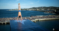 145,000 people flocked to Dun Laoghaire to see some of the world's top cliff divers over the weekend