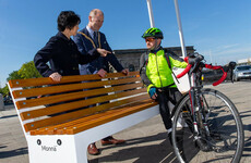 Fix your bike or charge your phone? New 'smart bench' installed in Dún Laoghaire