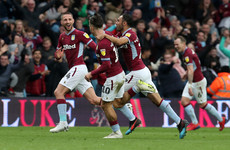 Wembley date for Ireland duo Hourihane and Whelan after Villa beat West Brom on penalties