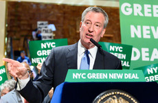 New York mayor Bill de Blasio announces bid for the White House in the 2020 elections