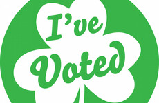 'I Voted' stickers at Dublin city polling booths aim to raise awareness of the ballot box
