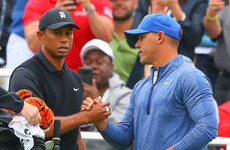 Koepka seven shots clear in record lead at PGA Championship as Woods misses cut