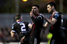 Ireland U21 international Mandroiu scores stunning Dublin derby free-kick for Bohemians