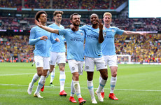 Manchester City smash six past Watford to claim FA Cup and seal historic domestic treble