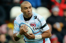 Simon Zebo grabs a hat-trick as Perpignan are routed by Racing 92