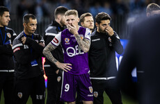 Andy Keogh's bid to become the second Irish winner of the A-League ends in disappointment