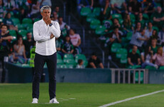 Betis sack coach hours after surprise win over Madrid at the Bernabeu