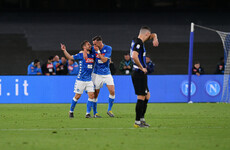 Inter crushed by Napoli as Champions League race goes to the wire