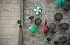 Enjoy the sun while it lasts, as rain is on the way