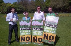 'Extremely deceptive': Call for Sinn Féin to remove Euro 2012 posters