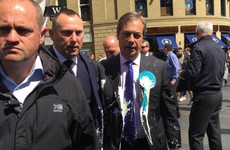Man charged with common assault after Nigel Farage has milkshake thrown over him