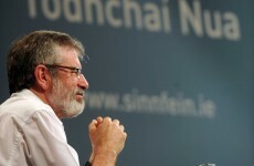 In full: Speech by Gerry Adams at the Sinn Féin Ard Fheis