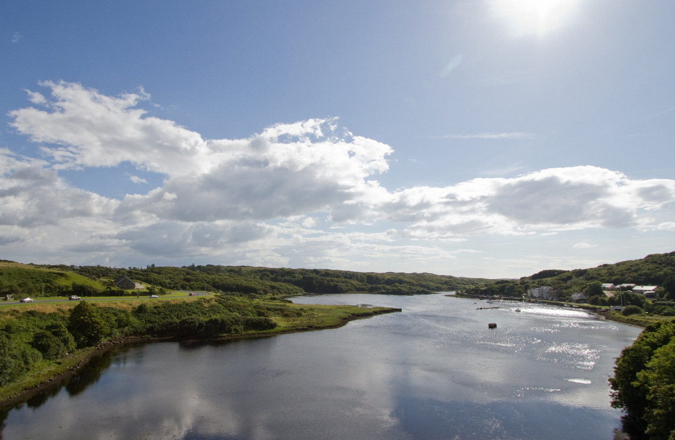 Clifden, Co. Galway | This beautiful shot of Clifden in colo 