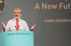 Adams calls for No vote and proposes €13bn stimulus in Ard Fheis speech