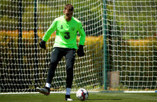 20-year-old Bournemouth keeper ruled out of Ireland's upcoming Euro qualifiers