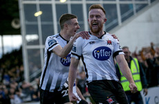 Dundalk's lucky strike in the 90th minute keeps the champions on top