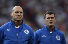Even Will Ferrell gets a little bit intimidated when Roy Keane walks into a dressing-room