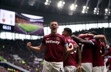 Declan Rice brushes off transfer speculation following Man United links
