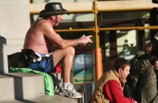 The (sun) burning question*: Is it okay for men to take their shirts off in public?