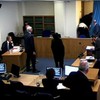 Protester disrupts Tony Blair evidence at Leveson inquiry