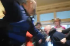 Garda who struck protester with baton during housing demonstration disciplined two years later