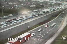 Two lanes on N7 re-open after serious collision between bus and truck