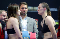 We have a fight: Katie Taylor weighs in to rapturous reception at Madison Square Garden