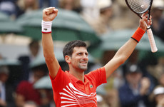 Djokovic storms into 10th successive French Open quarter-final as Halep also progresses